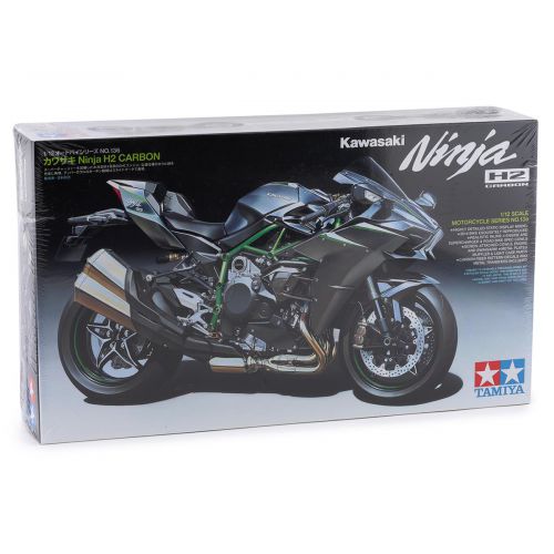 Kit de plastimodelismo para montar e pintar KAWASAKI NINJA H2 CARBON - escala 1/12