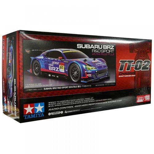 Kit elétrico para montar e pintar - RC SUBARU BRZ R&D SPORT 2014 – escala 1/10