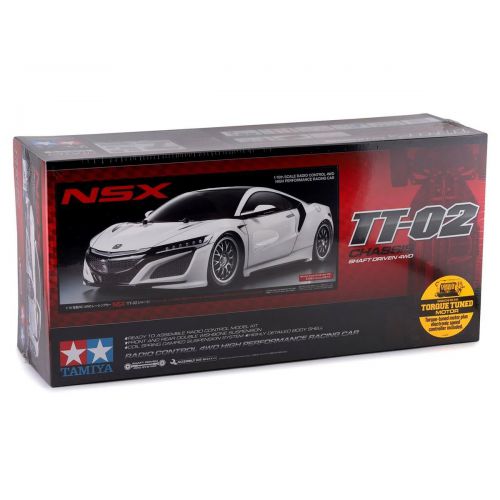 Kit elétrico para montar e pintar - RC HONDA NSX TT-02 – escala 1/10