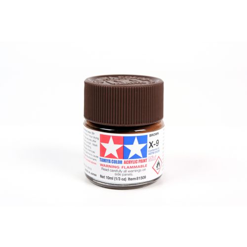 ACRYLIC MINI X-9 BROWN