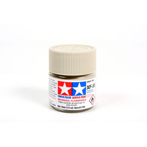 TAMIYA: Tinta Acrílica Mini XF-55 DECK TAN - 10ml
