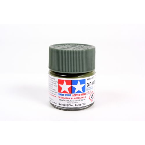 TAMIYA: Tinta Acrílica Mini XF-65 CINZA CAMPO - 10ml