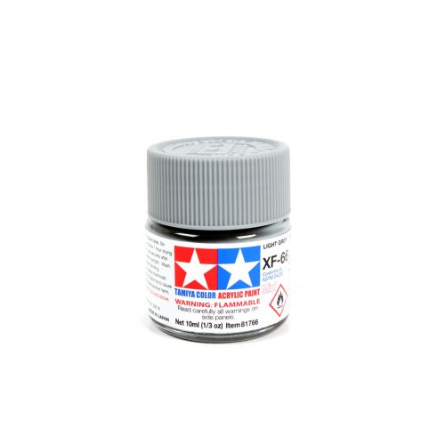 TAMIYA: Tinta Acrílica Mini XF-66 CINZA CLARO - 10ml